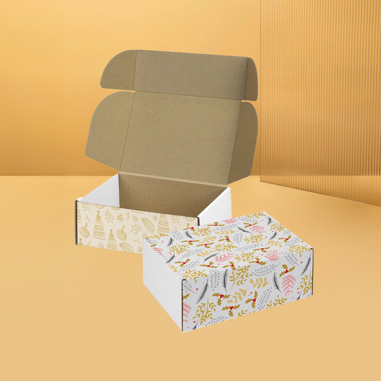 Branded Box 225x167x83mm - Partial Print