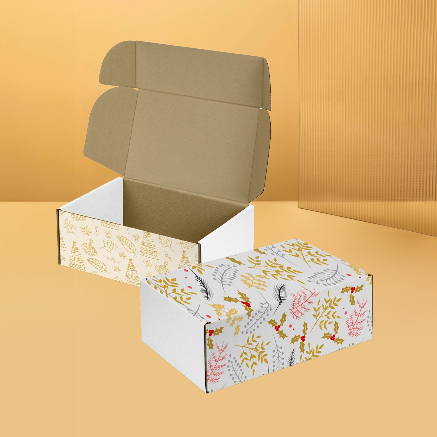 Branded Box 360x260x134mm - Partial Print