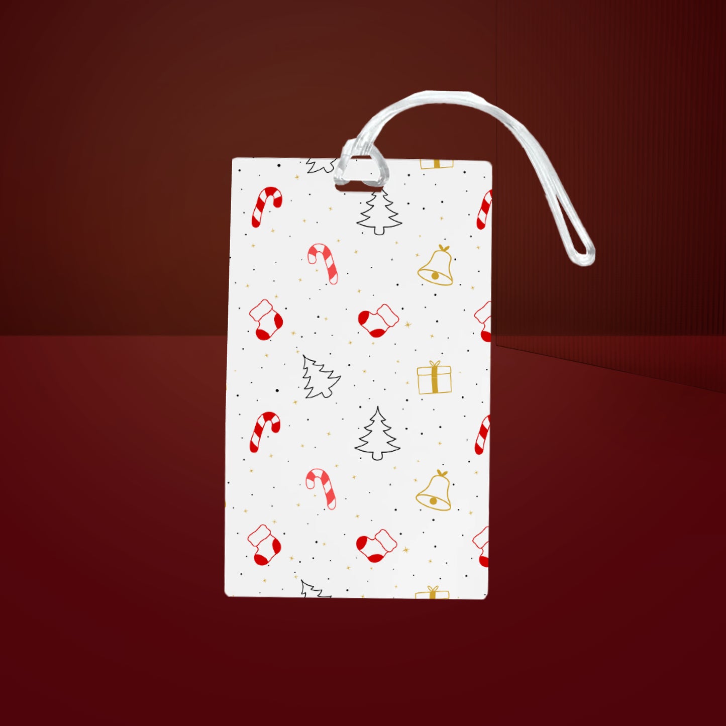 Imprinted Large Luggage Tag