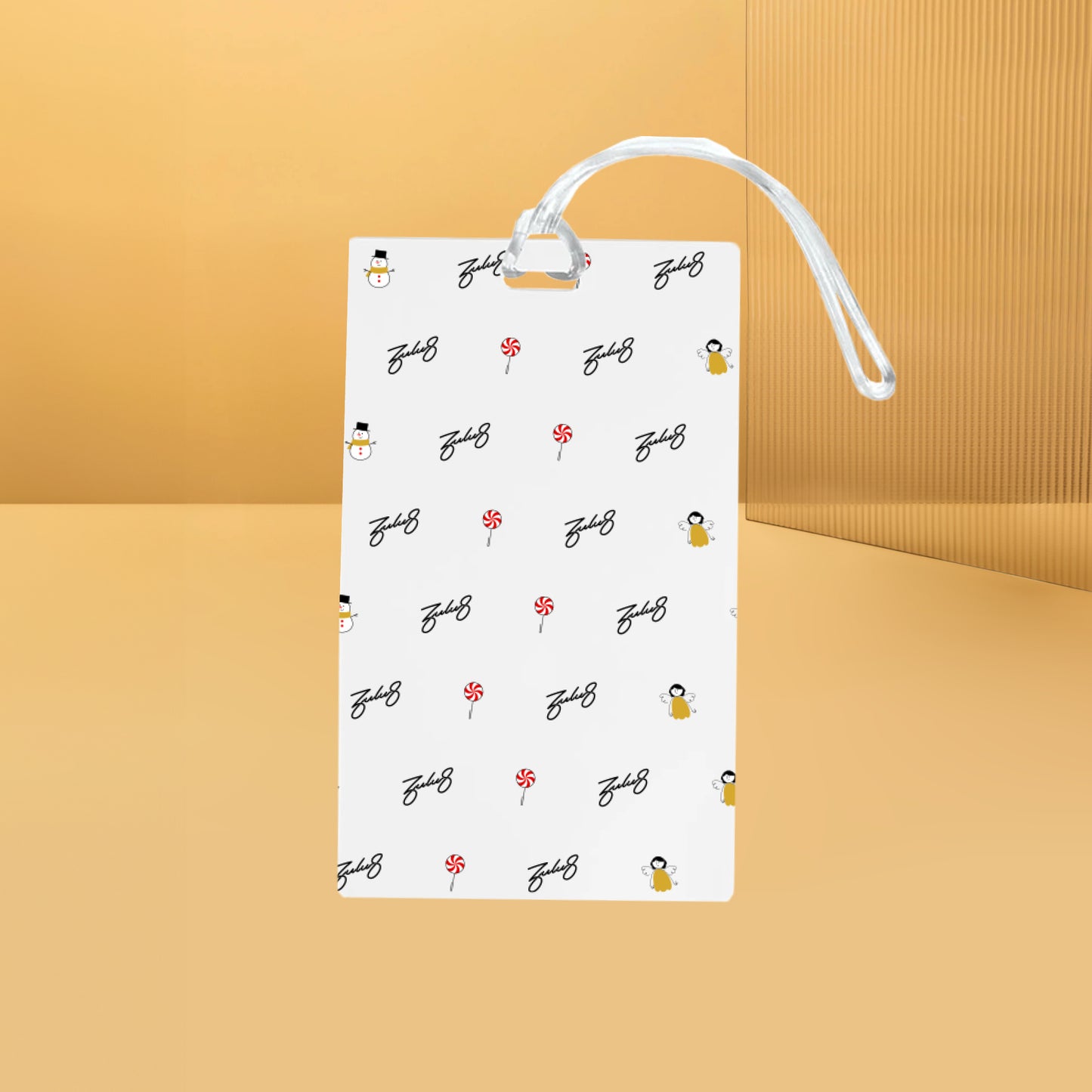 Imprinted Large Luggage Tag