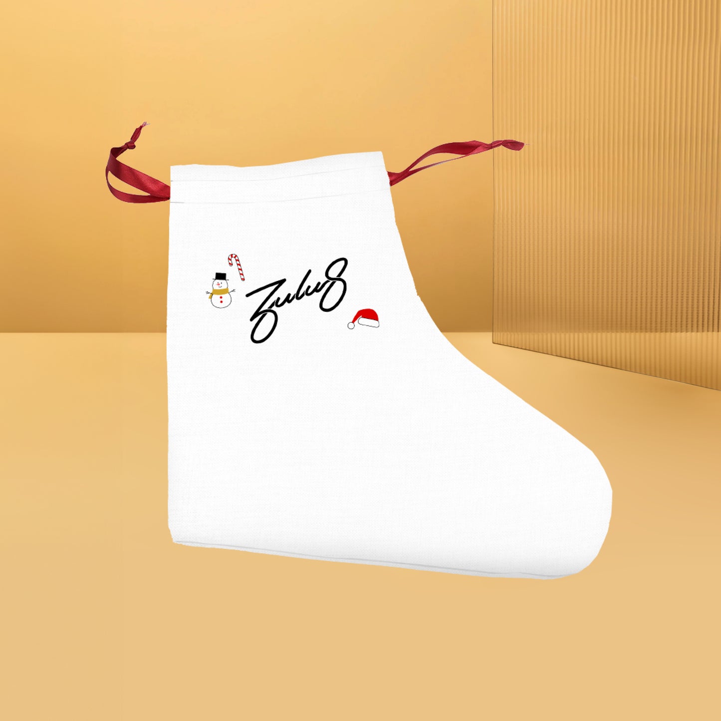 Santa Sock Gift Tote