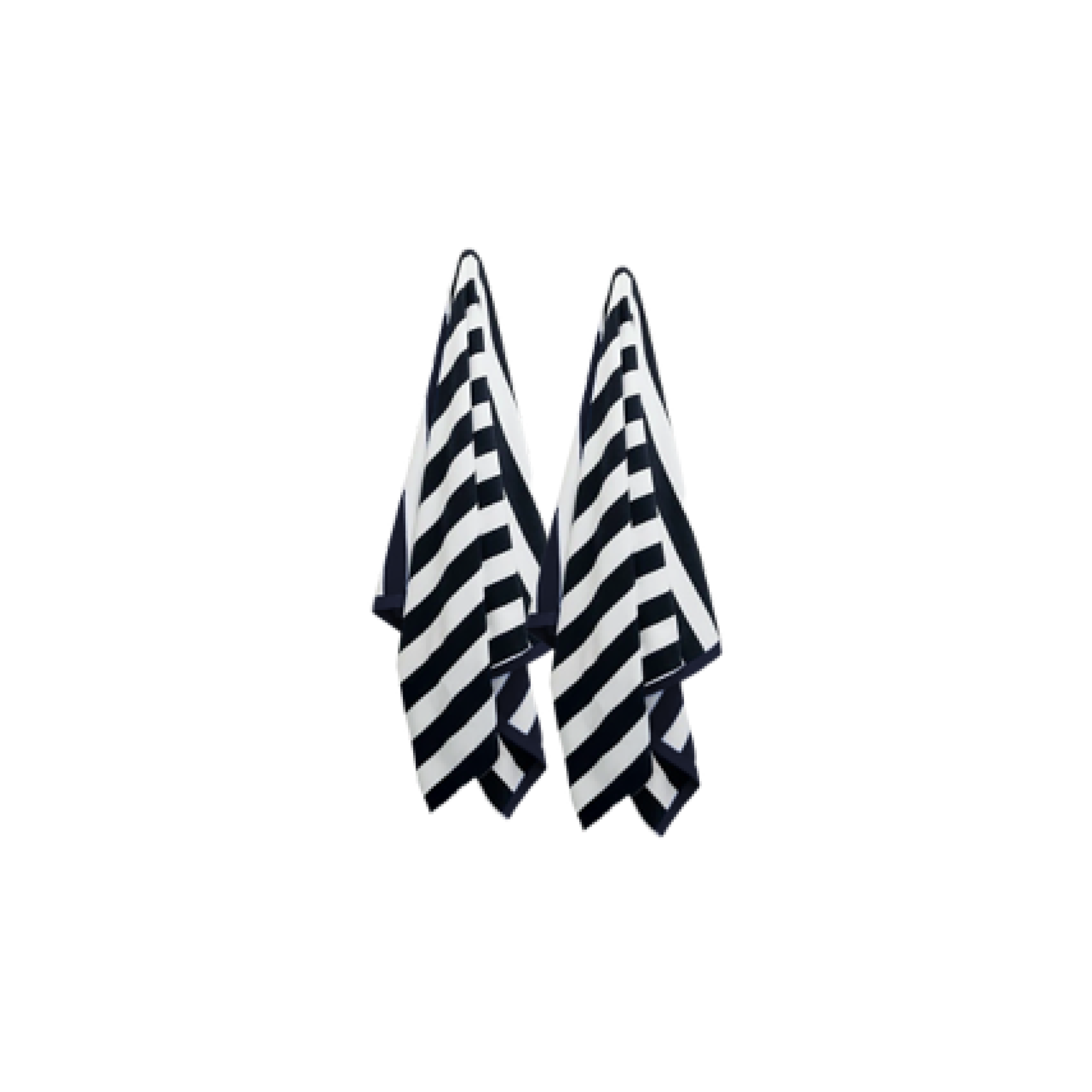 luxury stripe velour beach towels