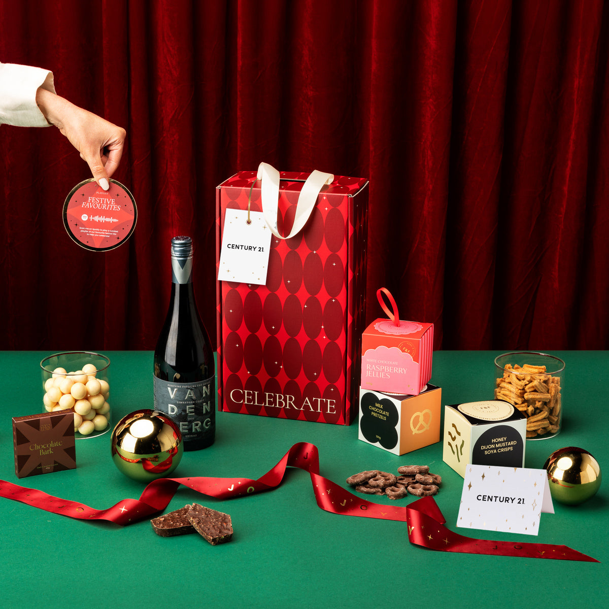 The Century 21 Christmas Wine and Nibbles