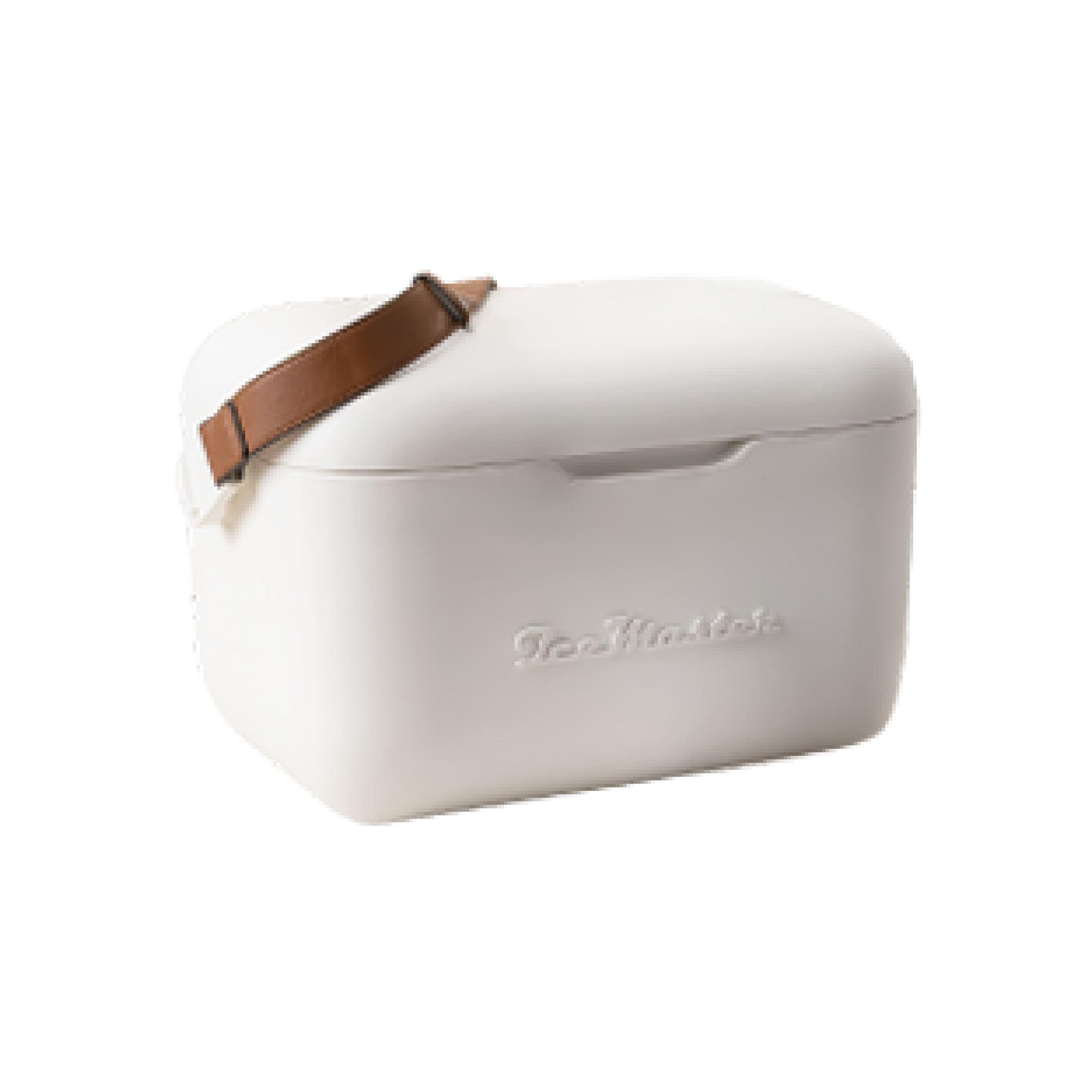 Insulated Retro Cooler 20L with Leatherette Carry Strap