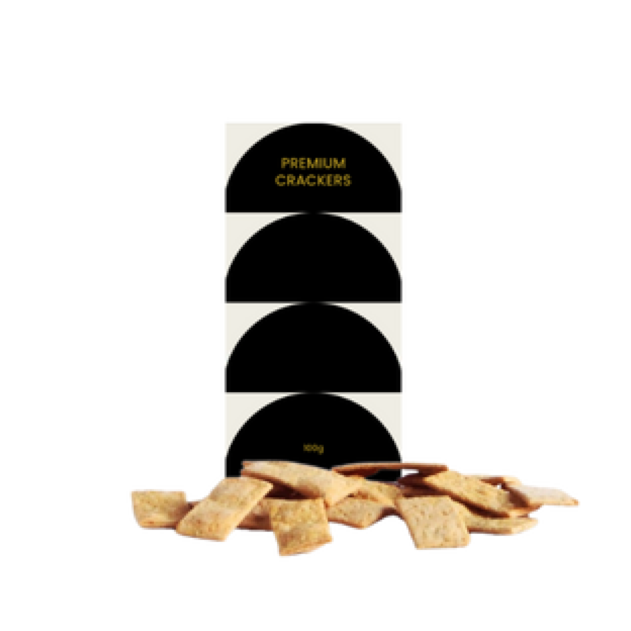 Fare & Fable premium lavosh crackers, cranberry & salted, 100g