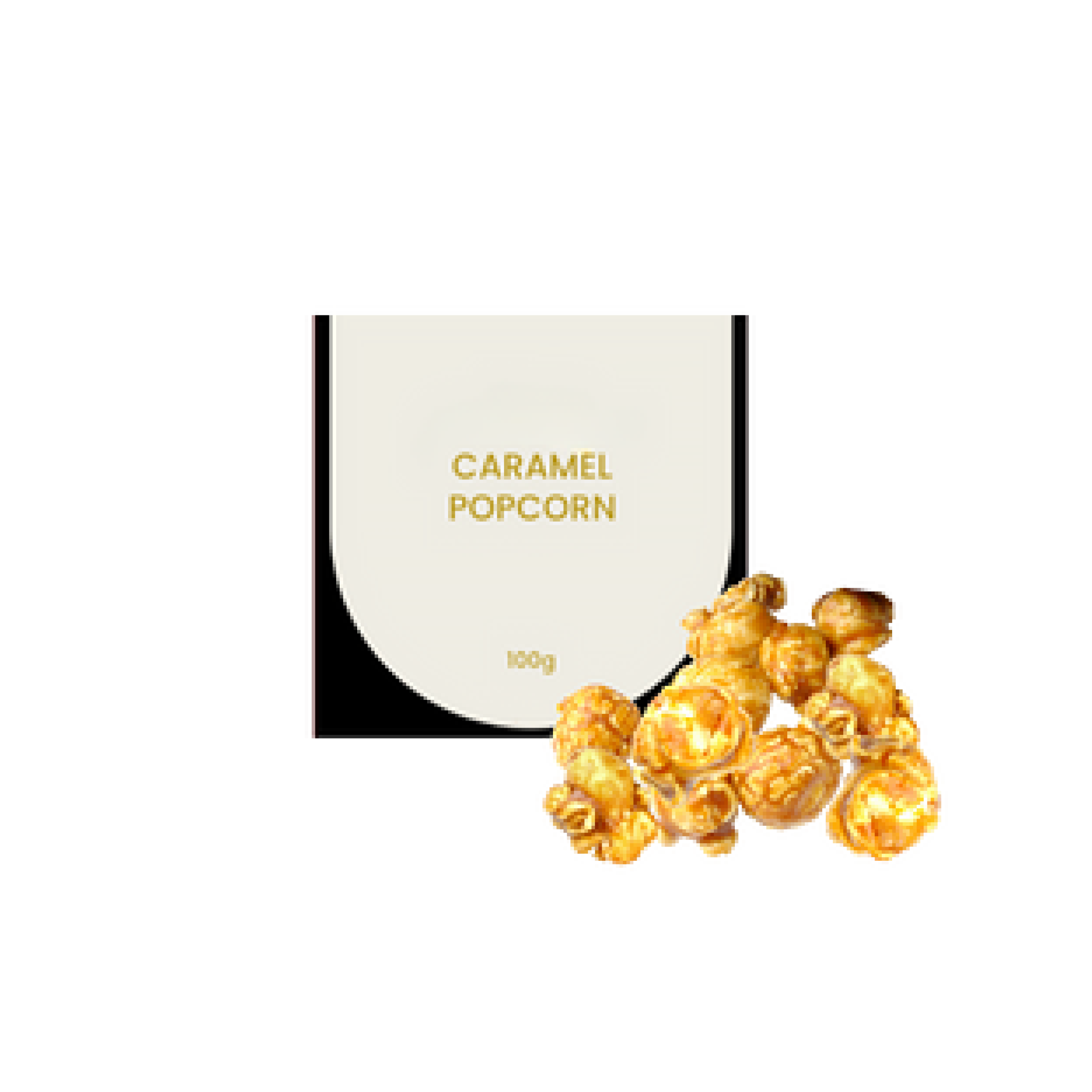 Fare & Fable caramel popcorn 100g
