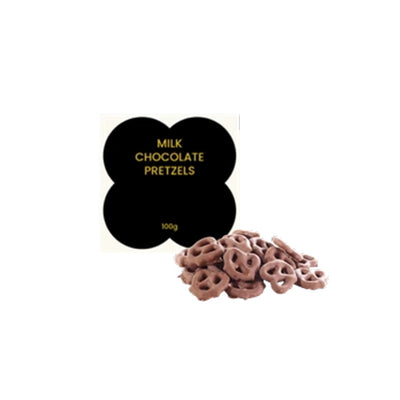 Fare & Fable Milk Chocolate Coated Pretzels